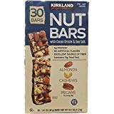 Kirkland Signature Nut Bars 30 Count (2.64 Lbs), 42.3 Oz - PACK OF 3